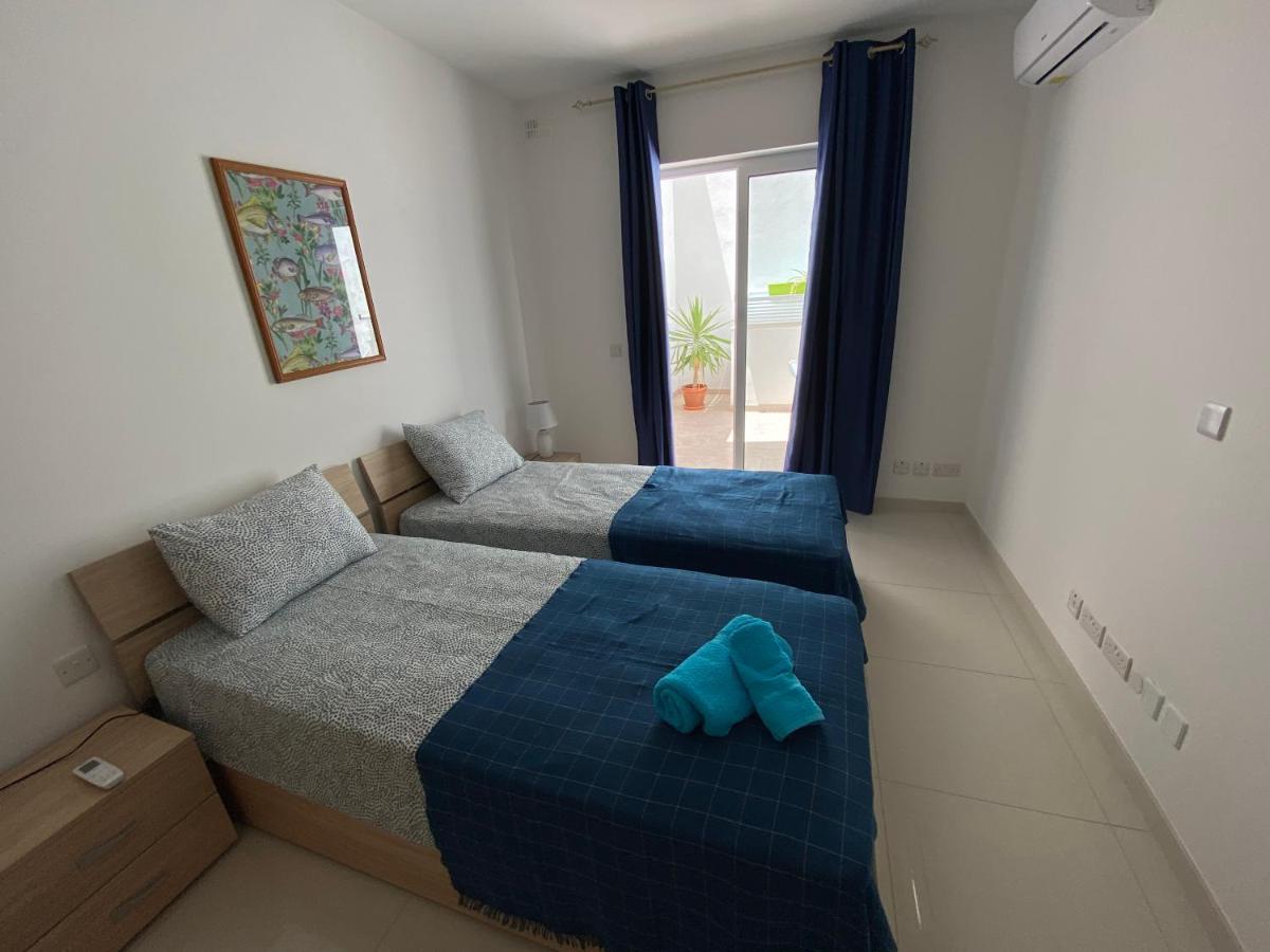 Sunshine Apartments Mellieha - Modern Three Bedroom Ground Floor Apartment With Yard 外观 照片